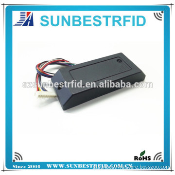 12V IP65 waterproof cheap rfid em reader with wiegand interface
